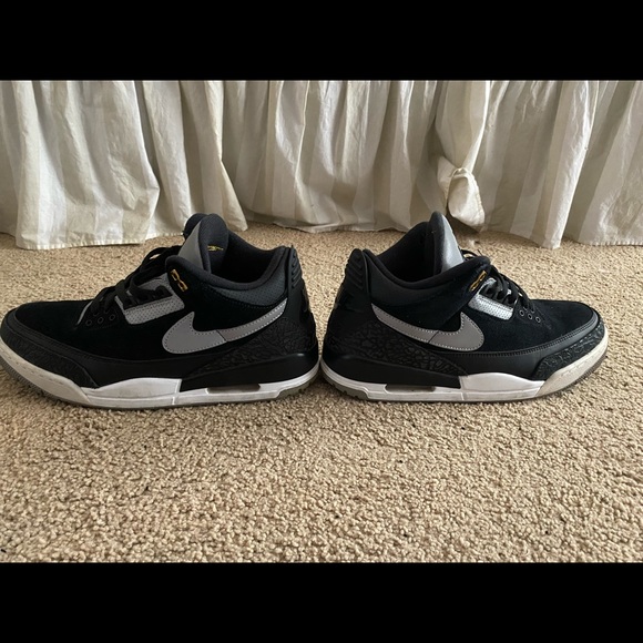Jordan Retro 3 Tinker Black/Silver(Size 10) - Picture 2 of 10
